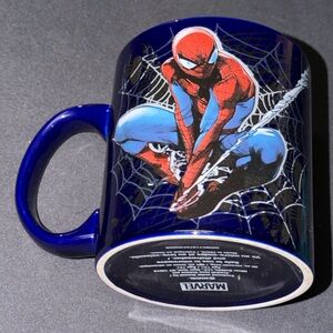 Marvel Spiderman Coffee Tea Mug Brand New Drinkware Glassware Never Used Clean M
